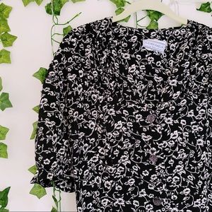 Vintage 80s Midi Dress